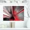 Designart - Fractal 3D Deep into Middle - Abstract Canvas Art Print